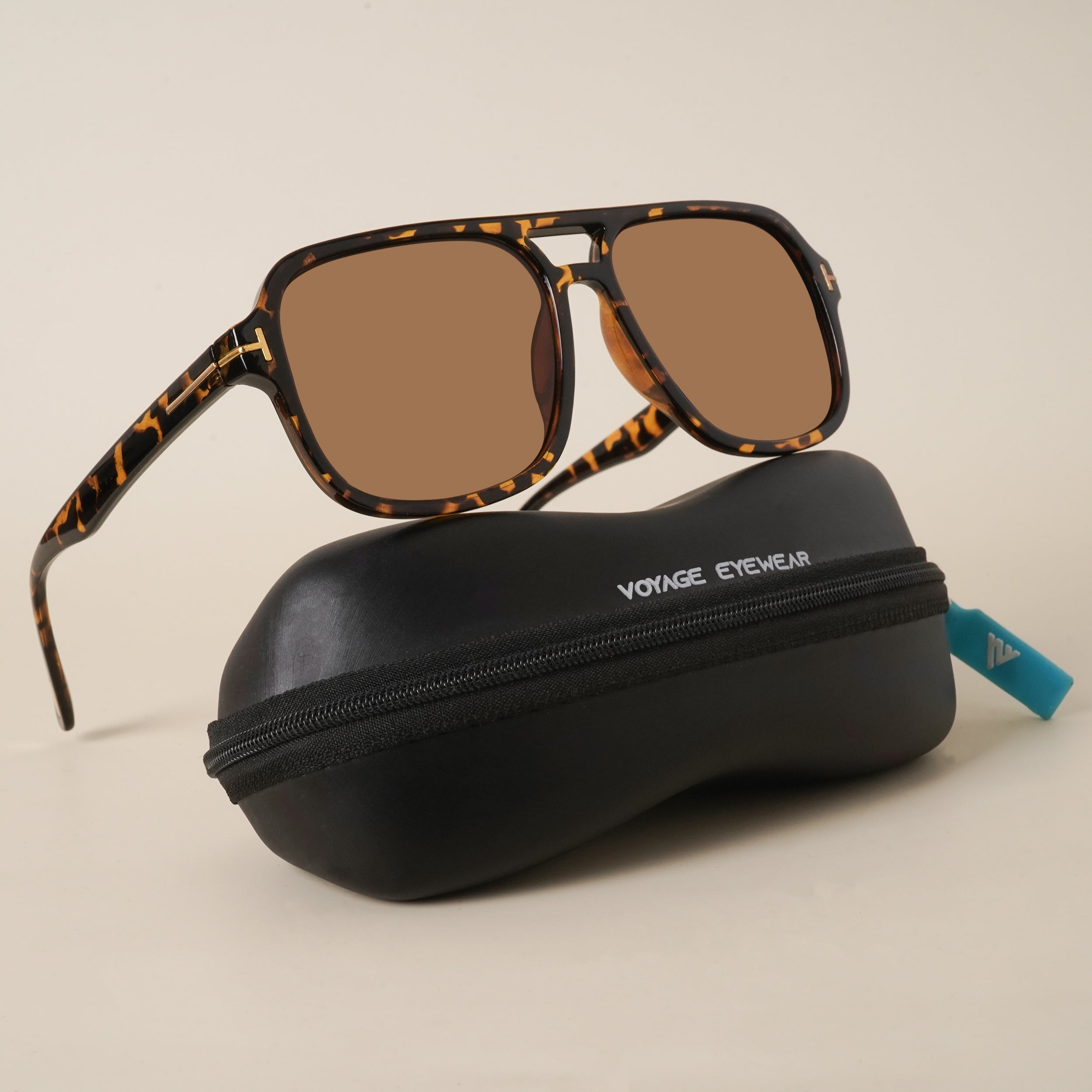 Voyage Brown Wayfarer Sunglasses (A13MG3941)