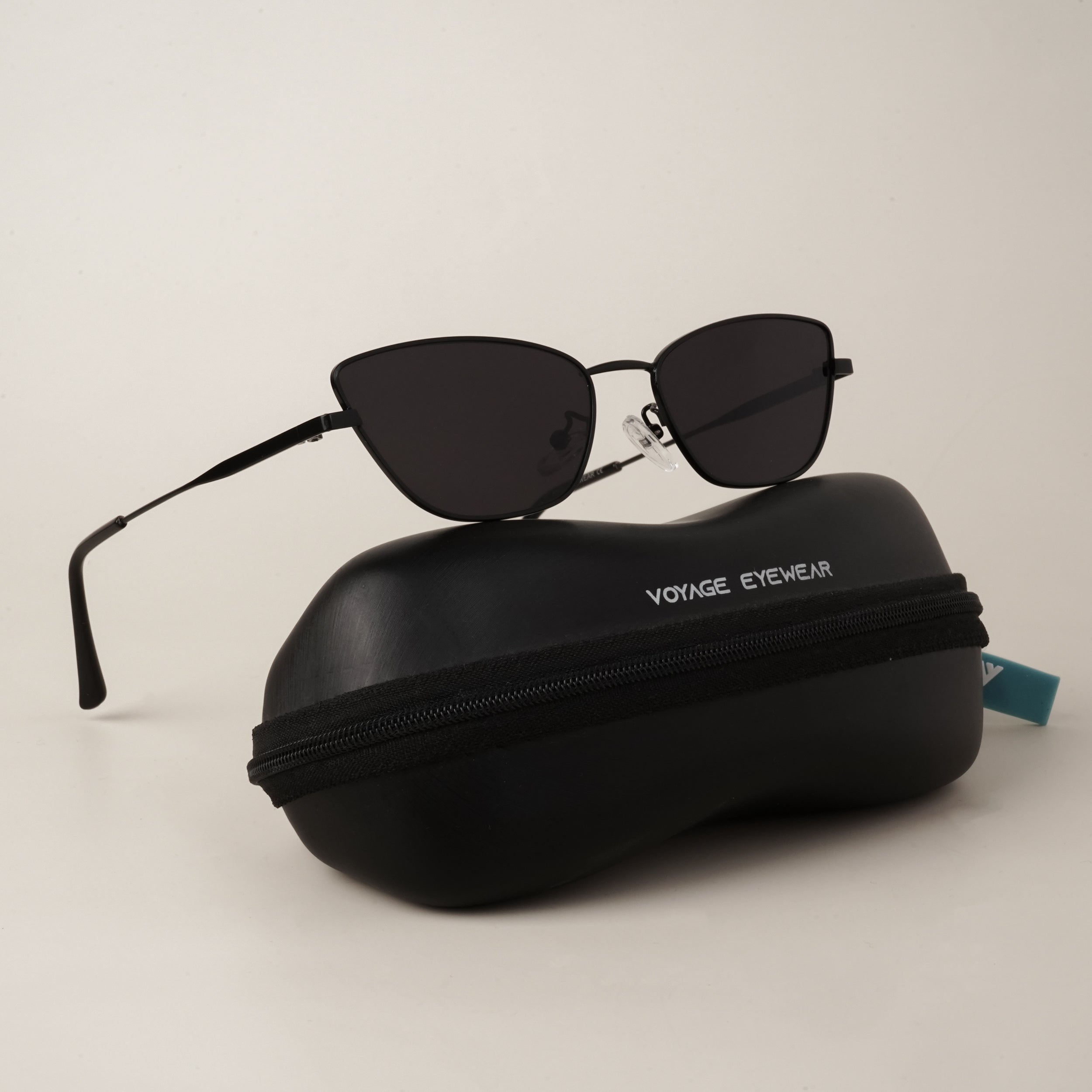 Voyage Black Cateye Sunglasses - MG3446