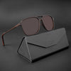 Nexus | Wayfarer Polarized Sunglasses (Brown Lens | Brown Frame - PMG5055)