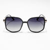 Amber | Black Square Polarized Sunglasses - PMG4249