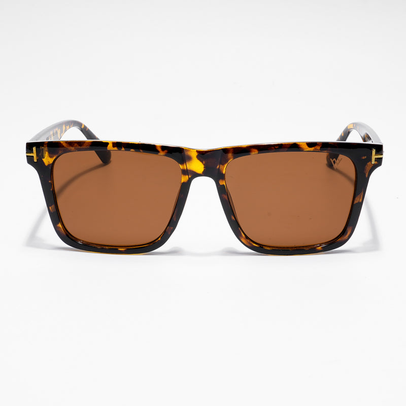 Wayfarer Brown Sunglasses (A12MG3955)