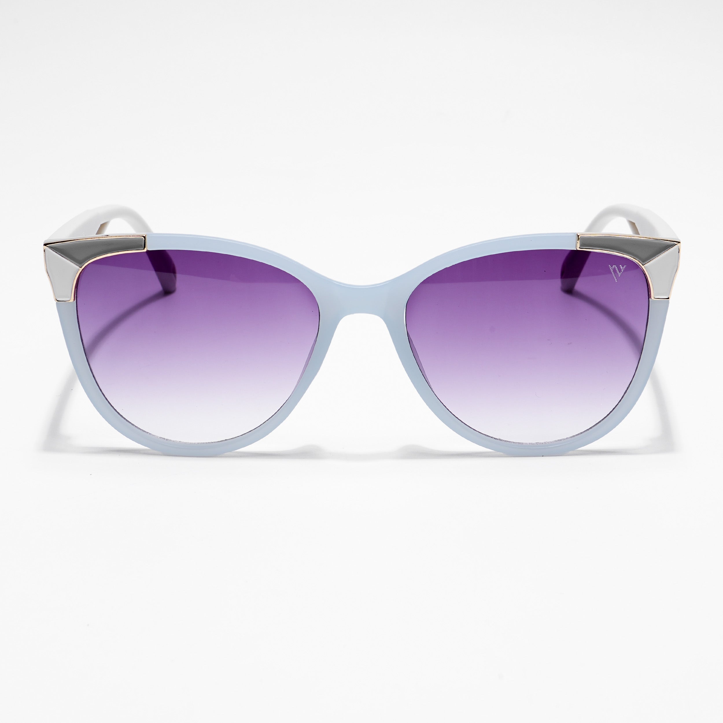 Starlet | Purple & Clear Cateye Sunglasses (W9056MG4227)