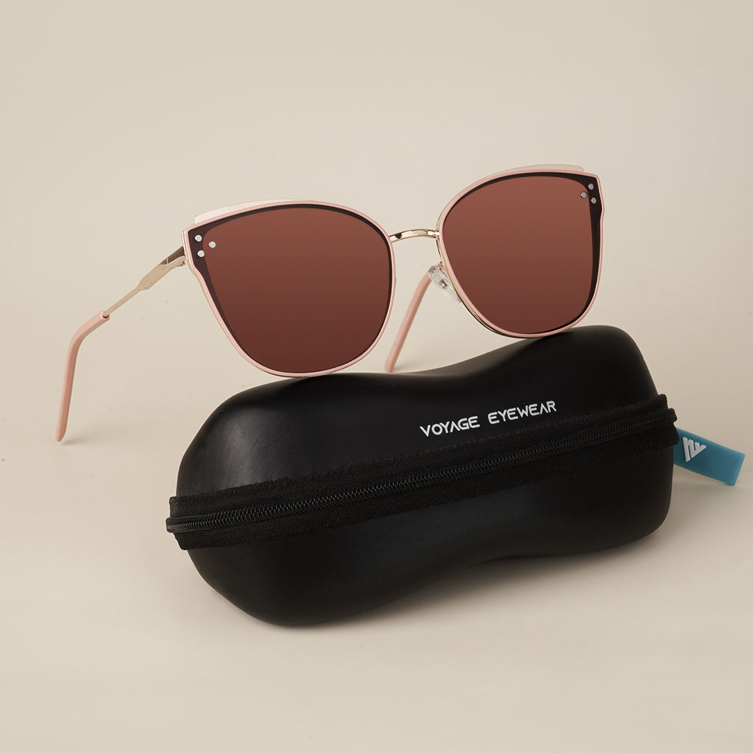 Voyage Cateye Red Sunglasses - MG2861