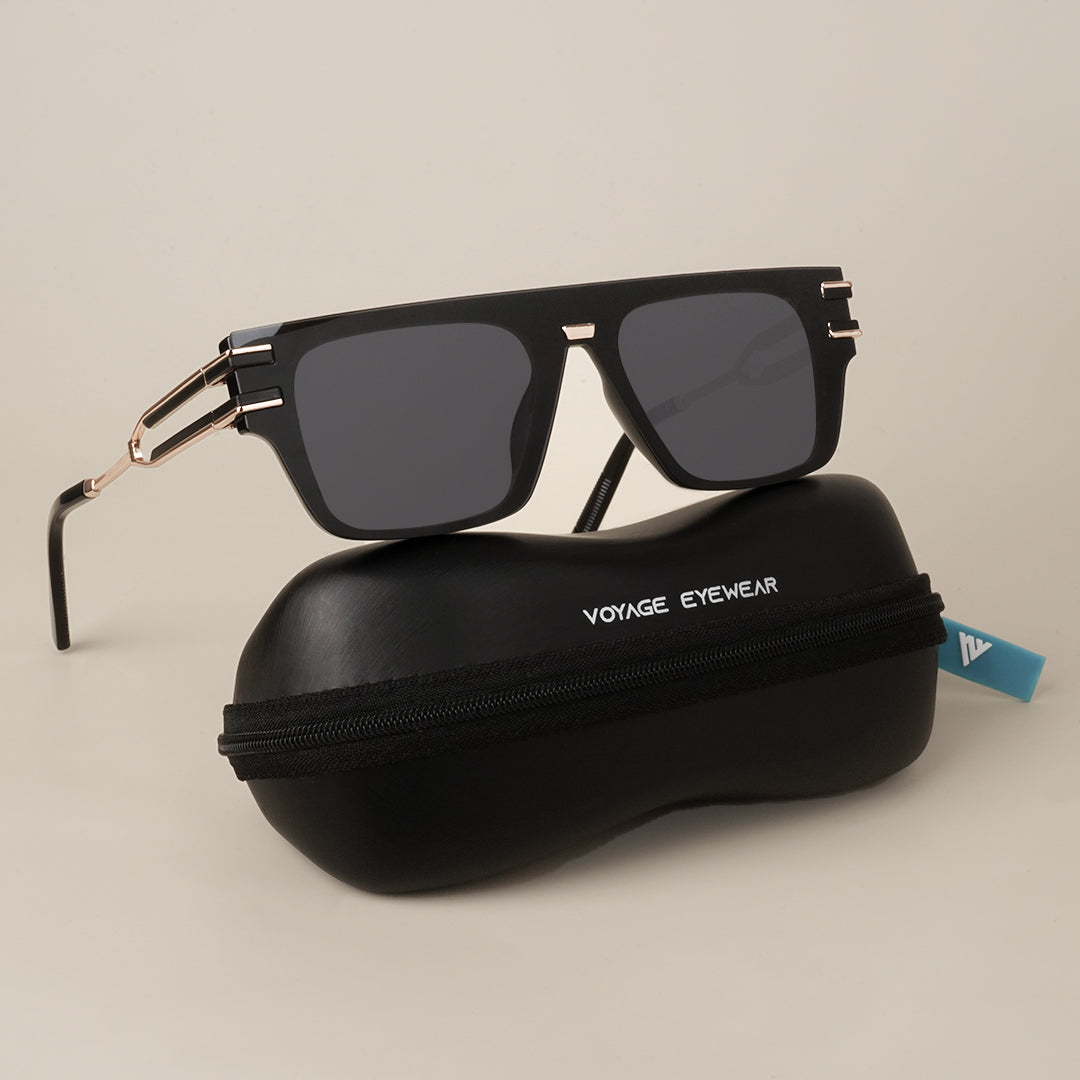 Voyage Black Wayfarer Sunglasses - MG3714