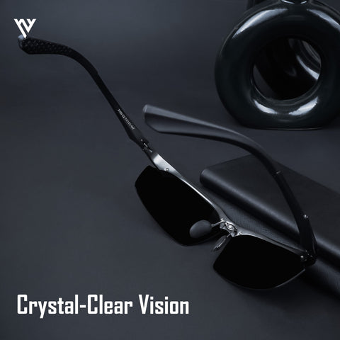 Turbo Aluminium | Black Polarized Sunglasses - PMG4647
