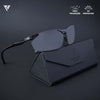 Turbo Aluminium | Black Polarized Sunglasses - PMG4647