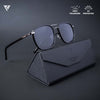 Black Polarized Wayfarer Sunglasses - PMG4651
