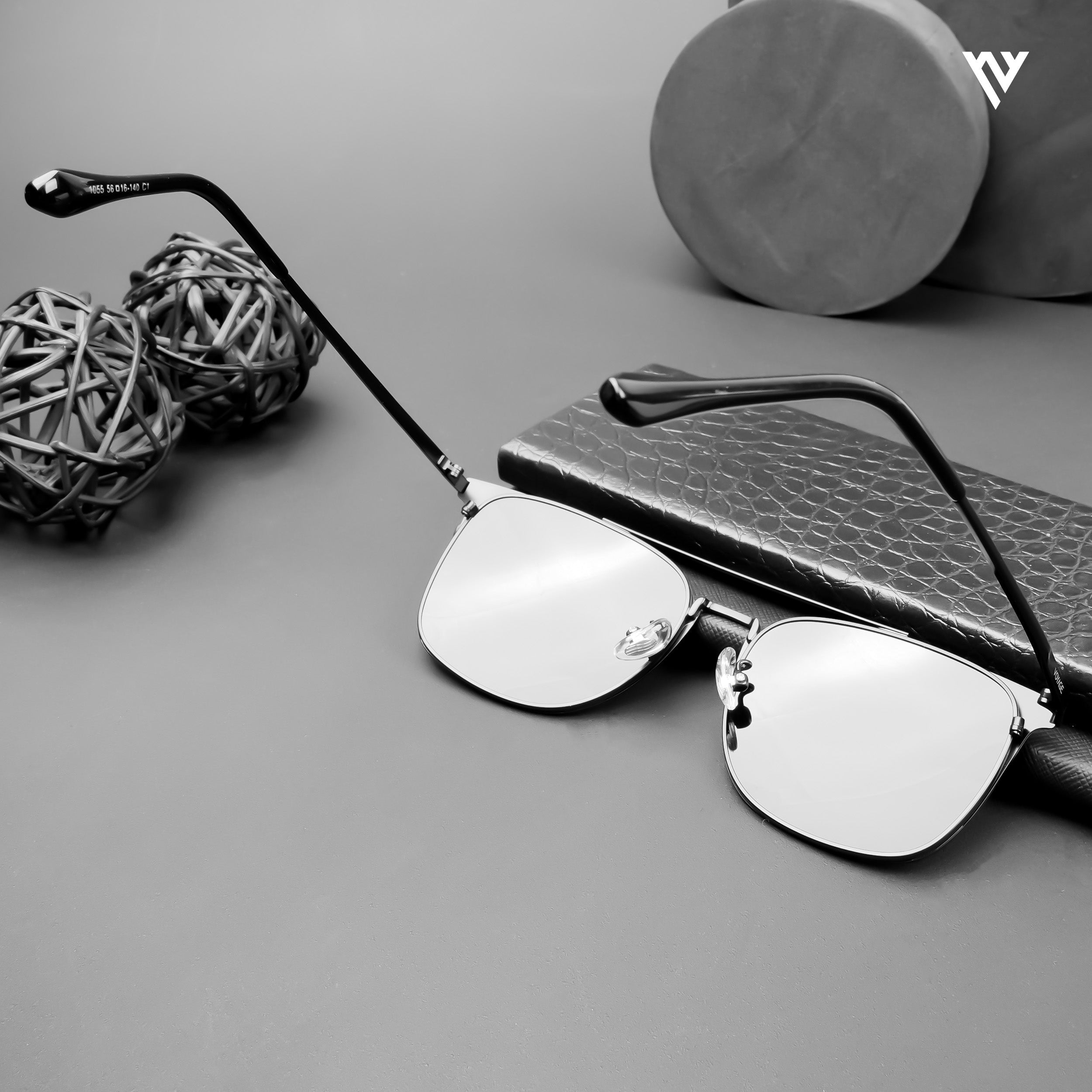 Voyage Exclusive Wayfarer Polarized Sunglasses for Men & Women (Black Lens | Black Frame - PMG4981)