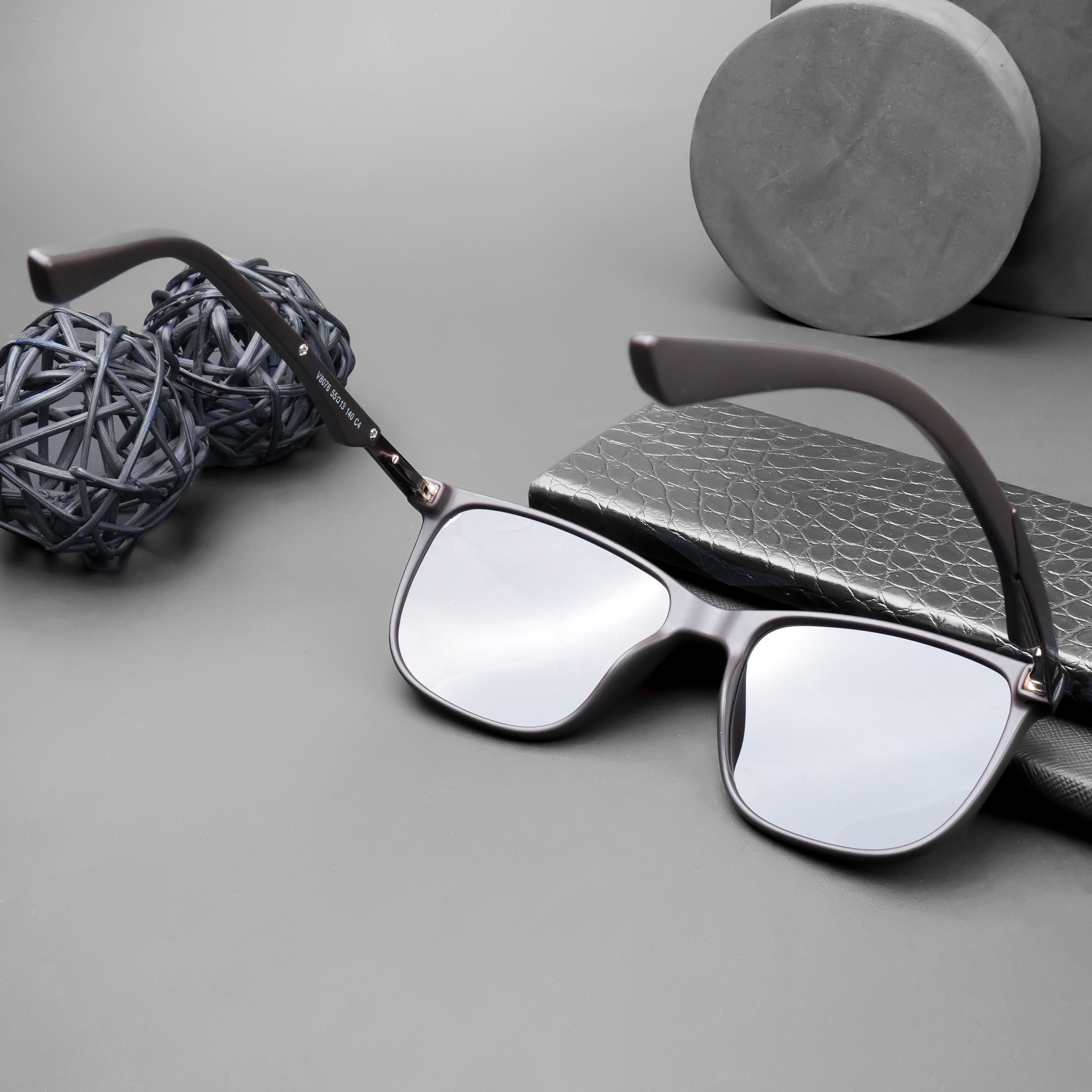 Voyage Exclusive Wayfarer Polarized Sunglasses for Men & Women (Brown Lens | Brown Frame - PMG5059)