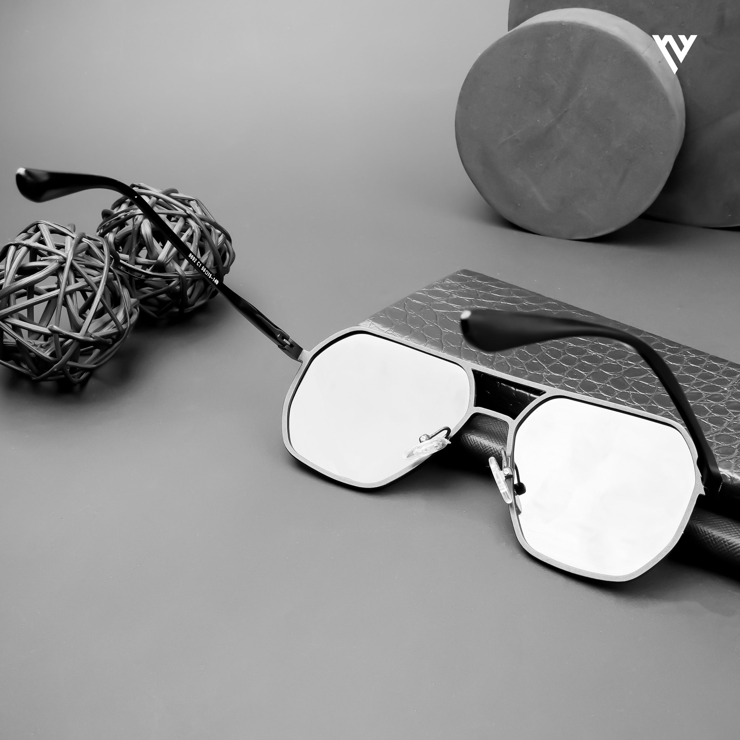Voyage Exclusive Wayfarer Polarized Sunglasses for Men & Women (Black Lens | Black Frame - PMG5172)