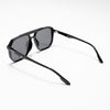 Wayfarer Polarized Sunglasses (Black Lens | Shine Black Frame - PMG4997)