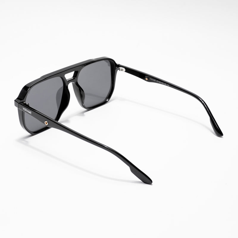 Wayfarer Polarized Sunglasses (Black Lens | Shine Black Frame - PMG4997)