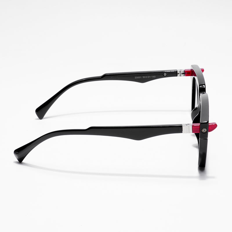 Shine Black Square Sunglasses - MG4875