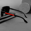 Wayfarer Polarized Sunglasses (Black Lens | Shine Black Frame - PMG5240)