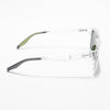 Wayfarer Polarized Sunglasses (Green Lens | Transparent & Green Frame - PMG5289)