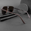 Nexus | Wayfarer Polarized Sunglasses (Brown Lens | Brown Frame - PMG5055)
